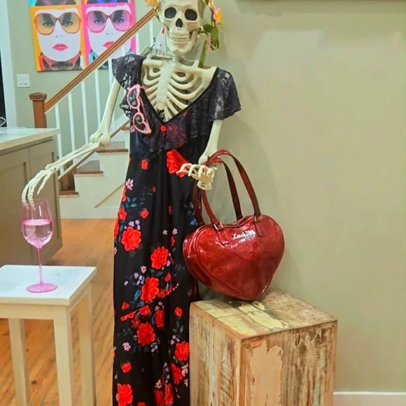 XS Warm Hearts Midi Dress from Free People, original price $198. Like new! - Picture 12 of 14